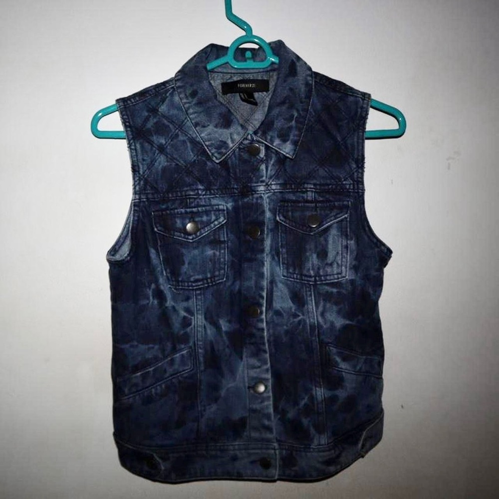Denim vest
